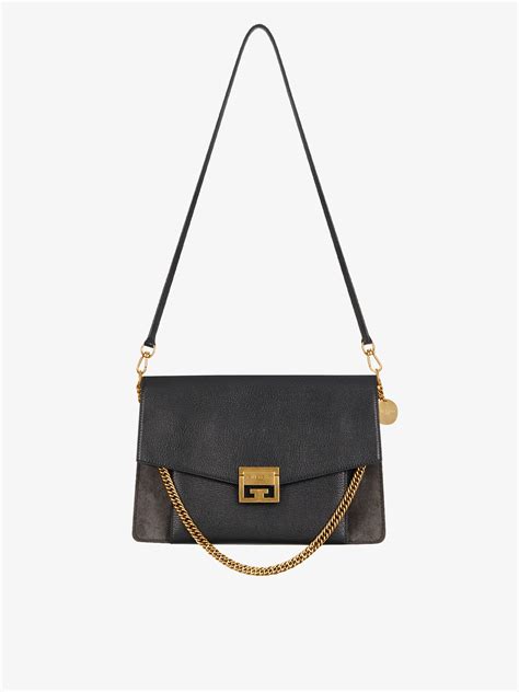 givenchy medium gv3 leather bucket bag|Two.